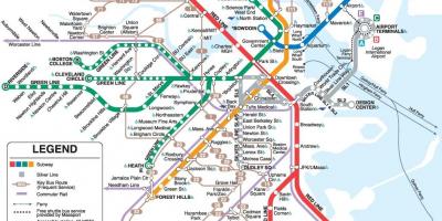 Филадельфия общественного транспорта карте