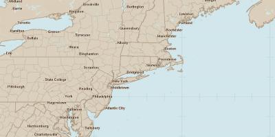 Радар карте Филадельфии